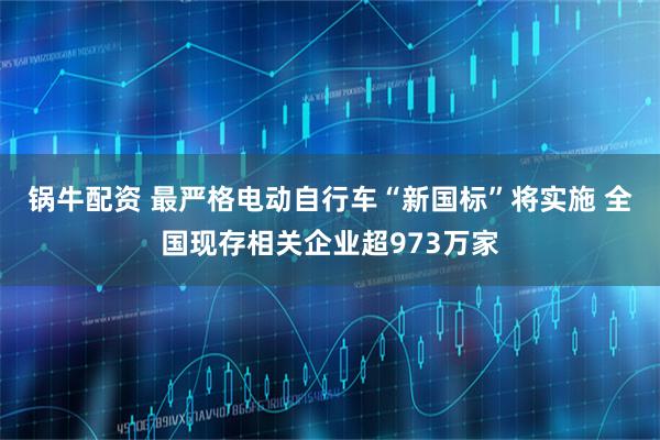 锅牛配资 最严格电动自行车“新国标”将实施 全国现存相关企业超973万家